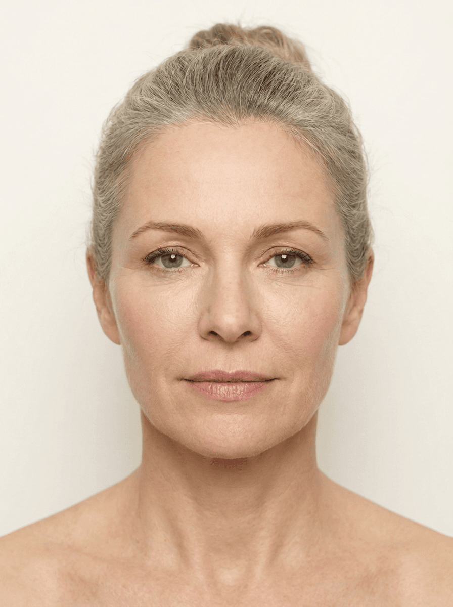 Dermal Fillers after — Cheek volume restoration